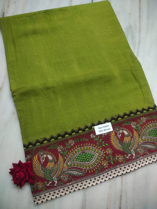 Mangalagiri Pure Cotton Saree