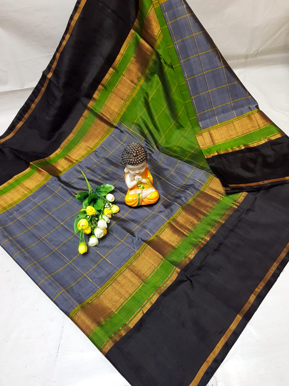 Pure Uppada Checks Saree