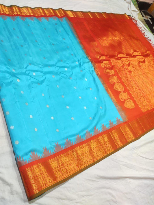 Gadwal Pure Silk Saree