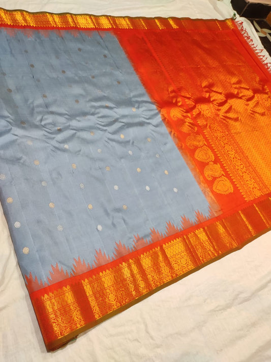 Gadwal Pure Silk Saree