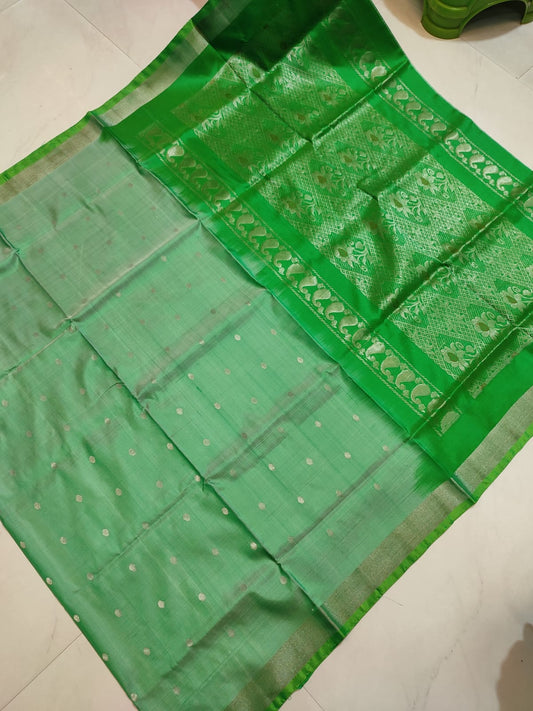 Pure Silk Uppada Jamdani Buta Saree