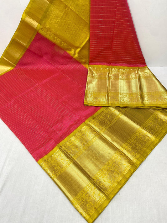 Latest Kuppadam Kanchi Border Saree