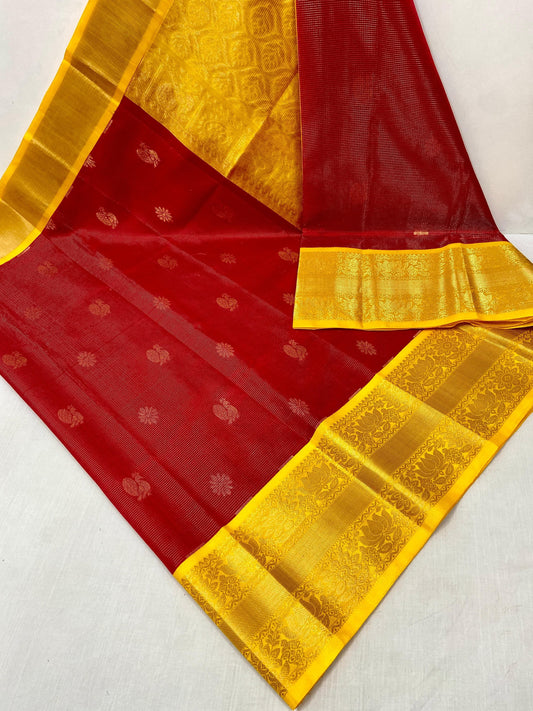 Latest Kuppadam Kanchi Border Saree