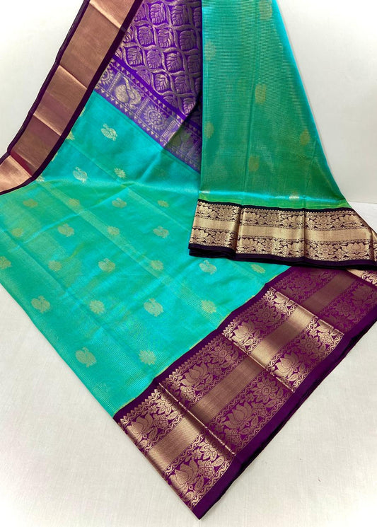 Latest Kuppadam Kanchi Border Saree