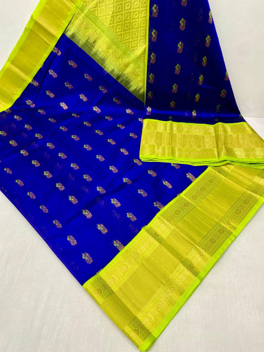 Latest Kuppadam Kanchi Border Saree