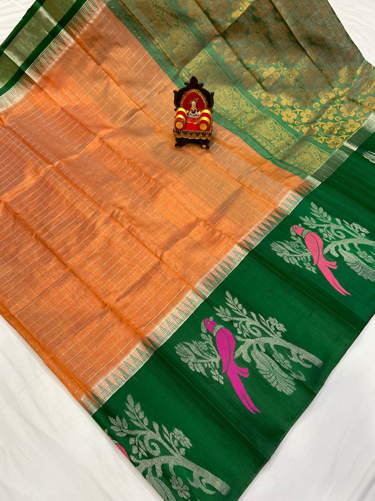 Tissue Kuppatam Saree