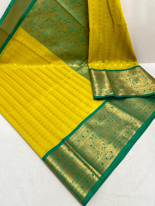 Chanderi Kanchi Kuppadam Border Saree