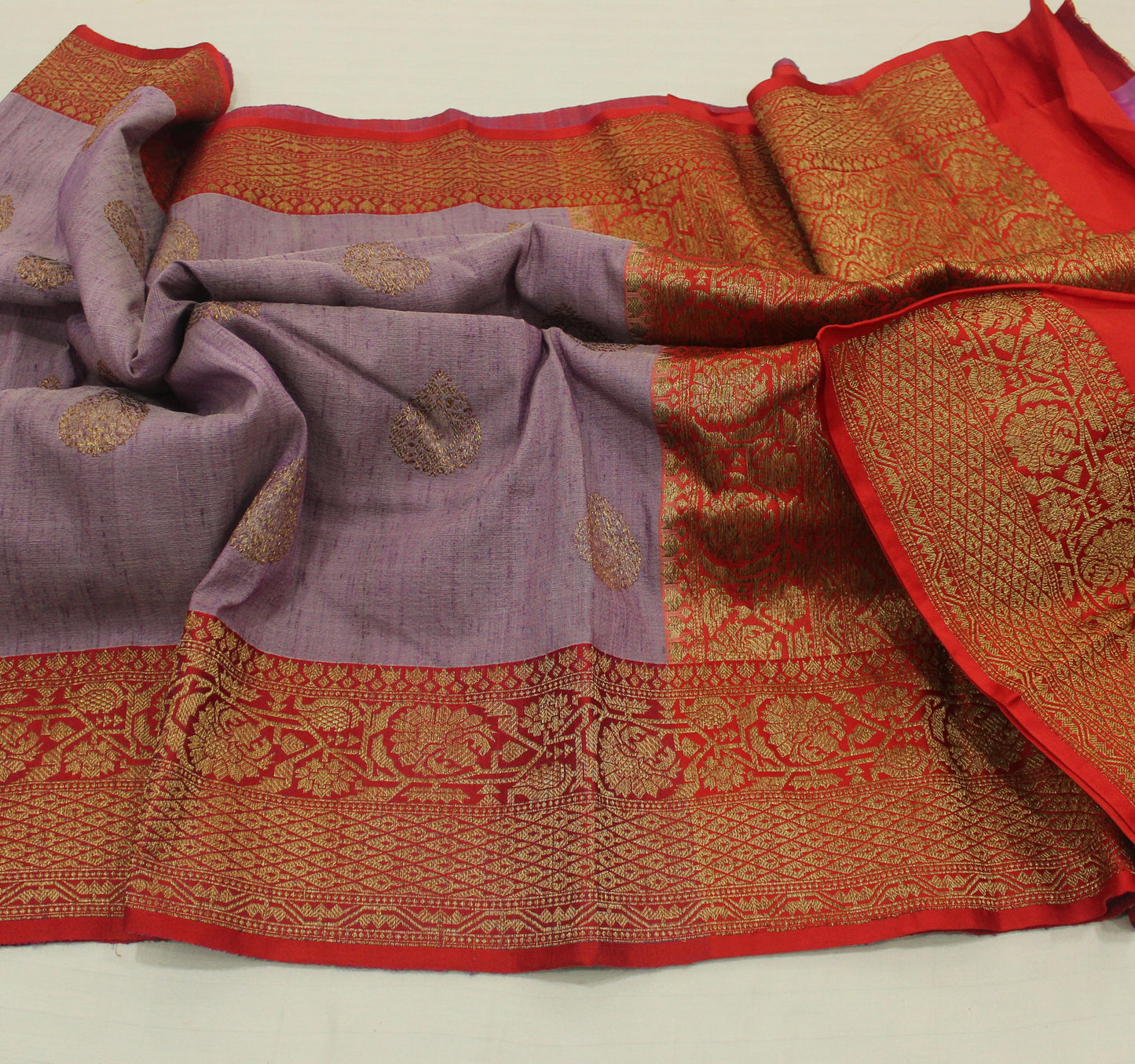 Handwoven Pure Tussar Silk Saree