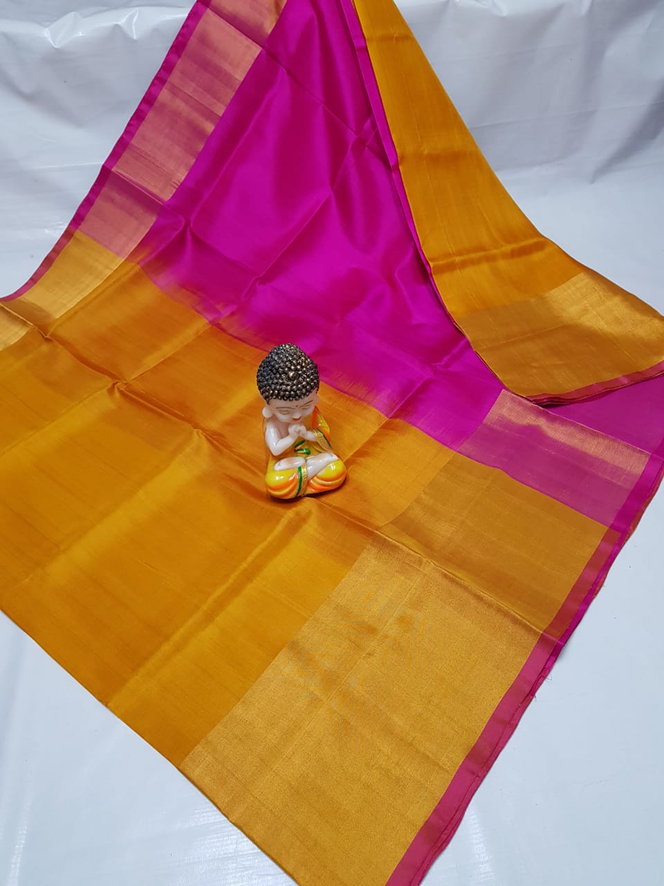 Uppada soft silk sarees | latest uppada soft pattu saree with plain saree  design online from weavers | UPSF0001552