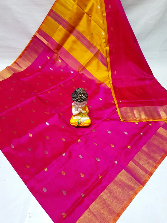 Uppada Butta Pure Silk Saree