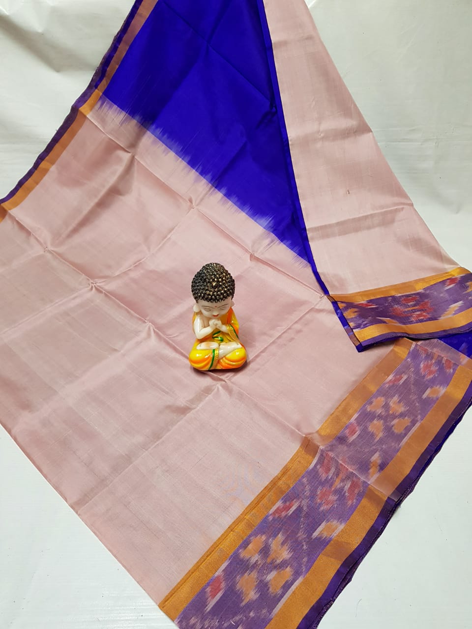 Uppada Small Pochampally Border Saree