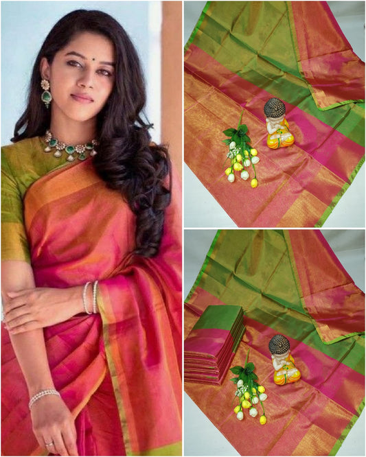 Pure Uppada Tissue Saree